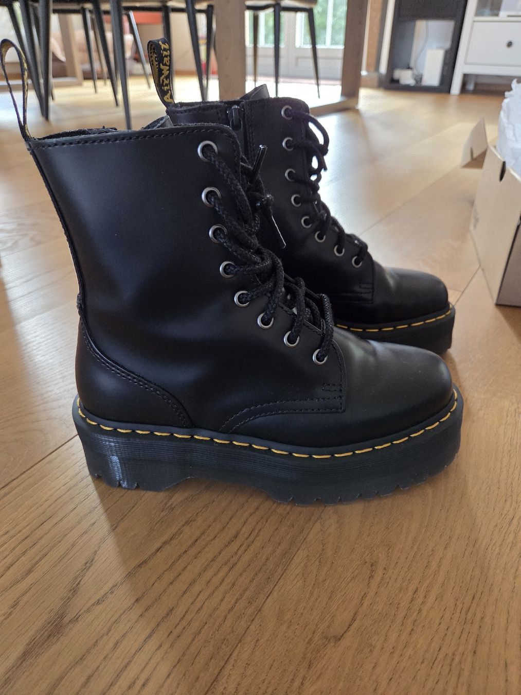 Dr. Martens Scarpe da uomo: Dr. Martens schwarz Gr. 38 neu – Nuovo (secondo la descrizione) da Röschenz venduto da Tschuls87