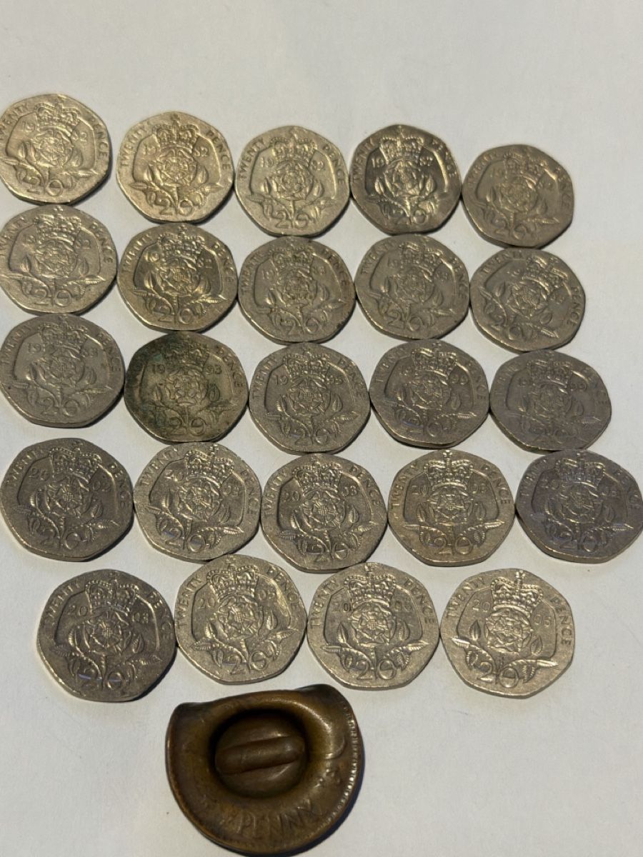 Tutti le monete: Royaume Uni 20 Pence Münzen  – Usato da Hittnau venduto da Pat_yl7f