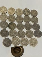Royaume Uni 20 Pence Münzen 