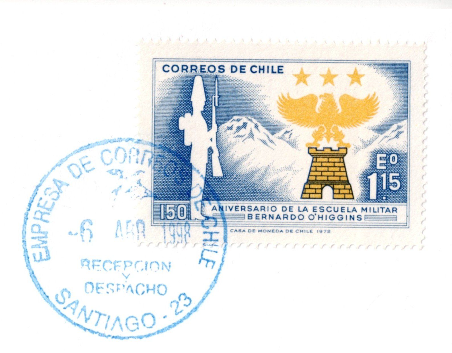 Alle Münzen: Chile_1998_Münzbrief mit Beschreibung – Gebraucht aus Hombrechtikon von Fraese01 1