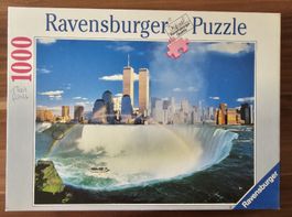 Ravensburger Puzzle "New Niagara" (Bild noch vor 9/11)