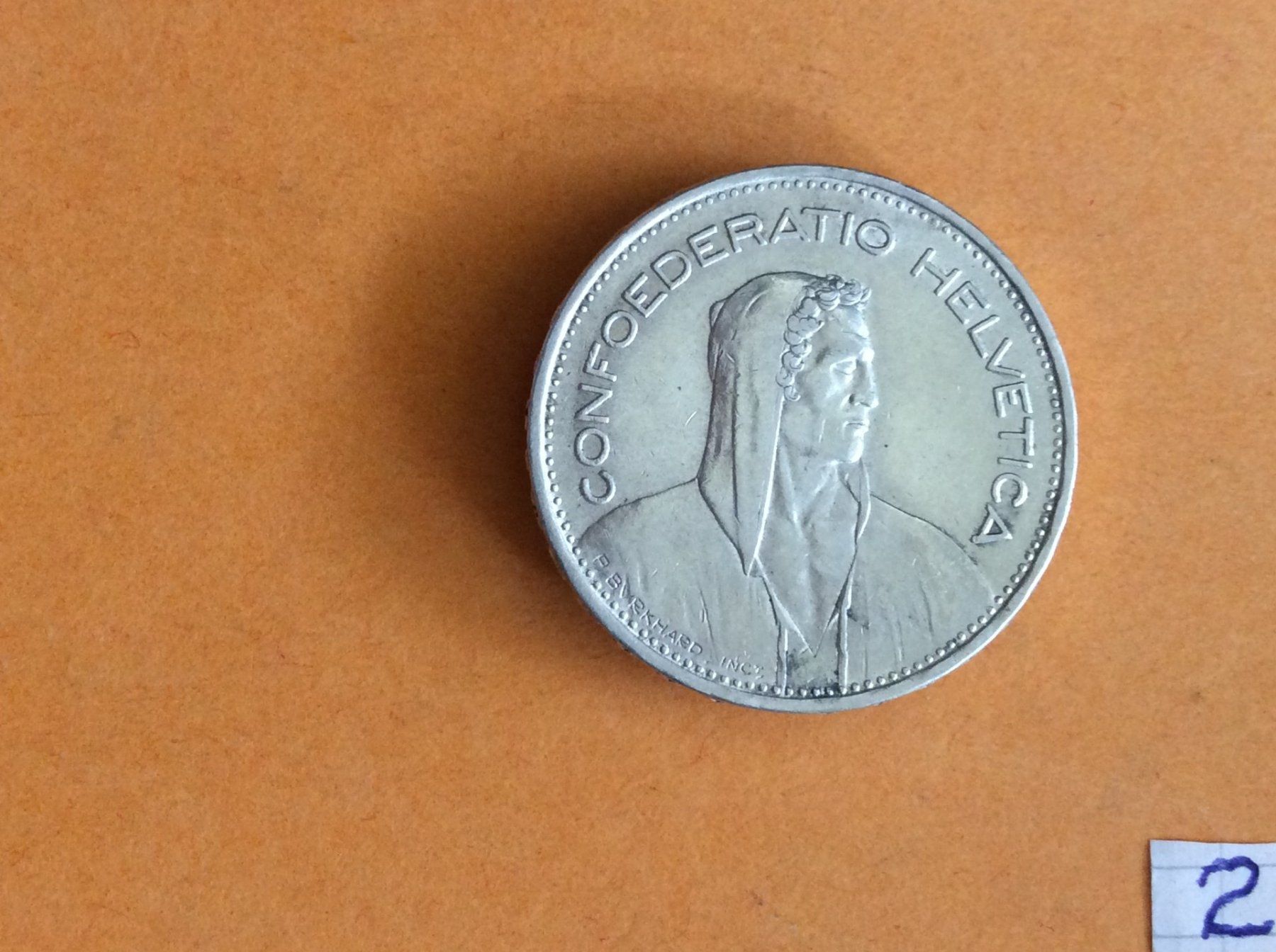 Tutti le monete: 5 francs  1939  Jolie – Usato da Genève venduto da pie_fh2d 1