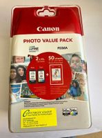 Canon PG-545XL black + CL-546XL color Patronen + Fotopapier