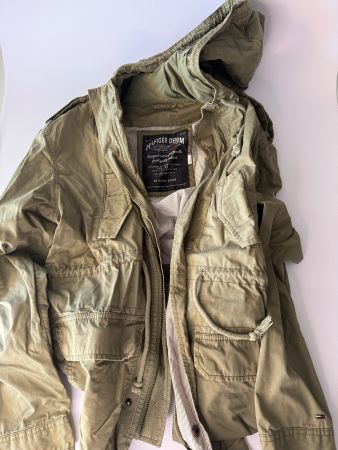 Tommy Hilfiger Herren Jacke Khaki Grösse S