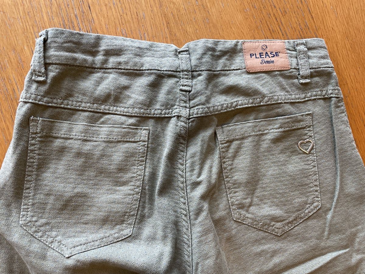 Please Jeans Jeans: Please Jeans, Olivefarbig, xs – Usato da Basel venduto da CCRosa 5