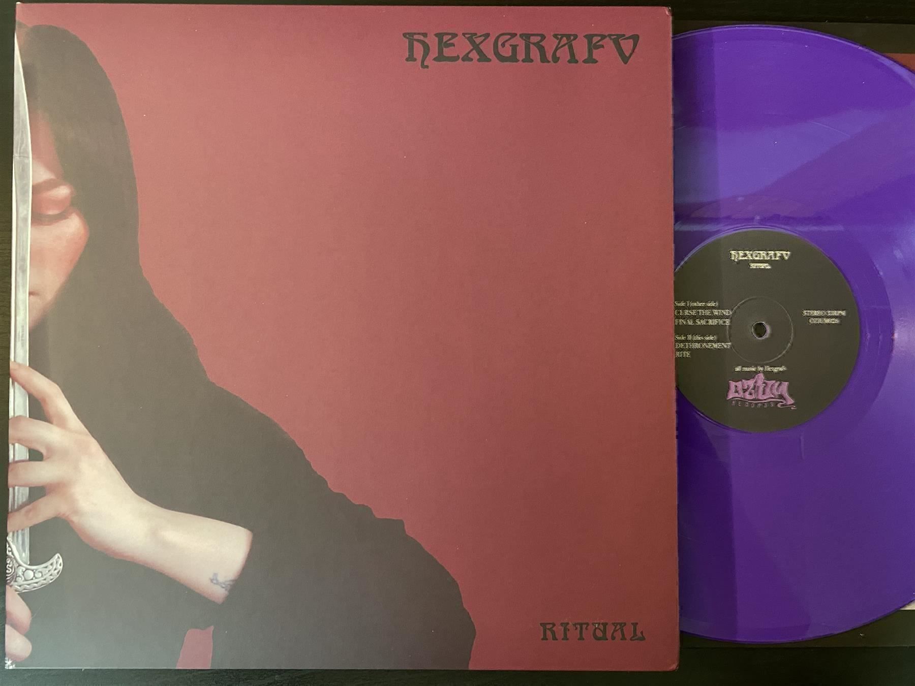 Dischi in vinile: Hexgrafv – Ritual [LP SWE 2019] – Usato da Tamins venduto da Dark-Skull-Vinyl