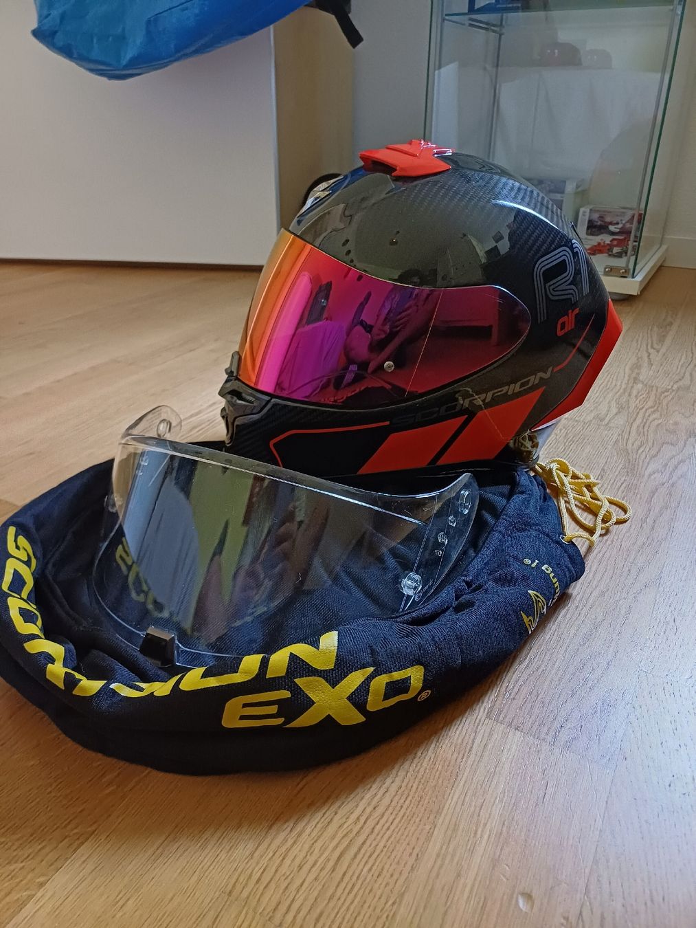 Caschi & visiere: Motorradhelm Scorpion Exo-R1 Evo Carbon – Usato da Dübendorf venduto da LZ9374 3