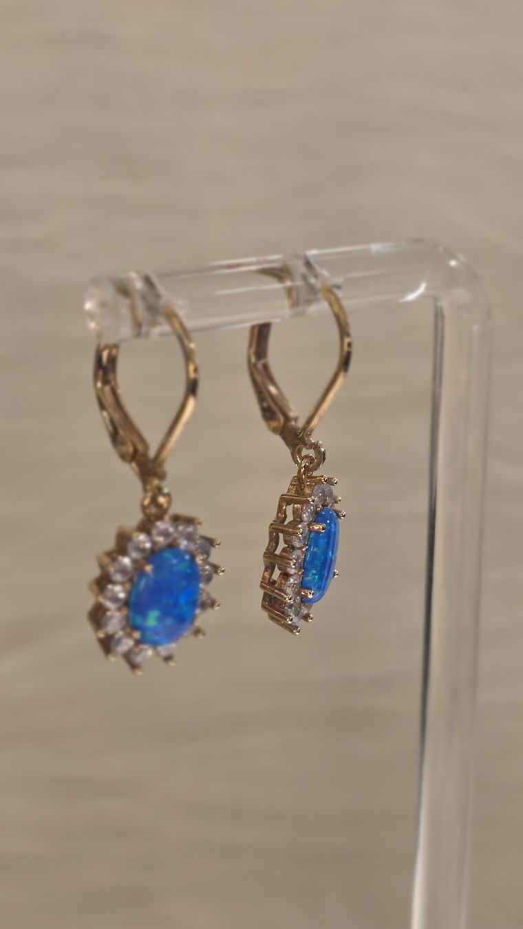 Orecchini pendenti & Orecchini a lobo: ohrringe Opal – Nuovo e nell'imballaggio originale da Hemmental venduto da Zirconwelt 2