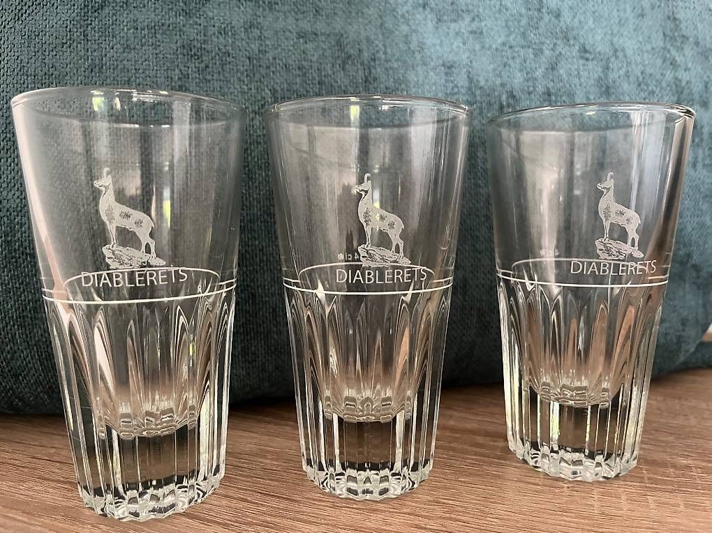 Bicchieri: 6 verres bitter des Diablerets – Usato da Coppet venduto da squ_wy2d 2
