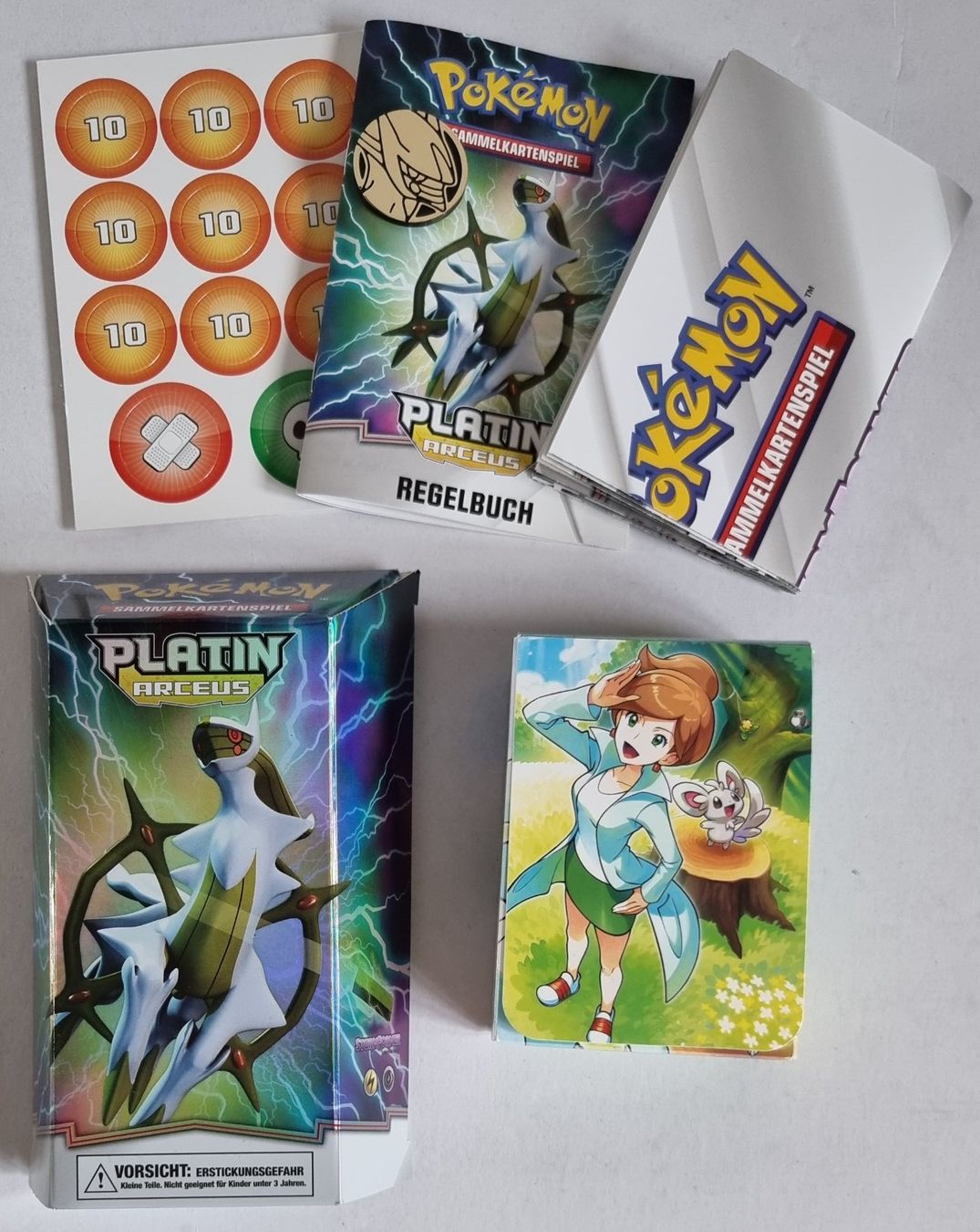 Pokémon Carte collezionabili: Pokémon Platin Arceus Theme Deck - Sturmformer – Nuovo (secondo la descrizione) da Kleindöttingen venduto da G-Cis