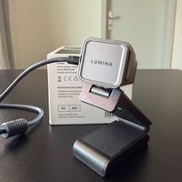 Lumina 4K AI Webcam – OVP, Rechnung & Lizenzschlüssel