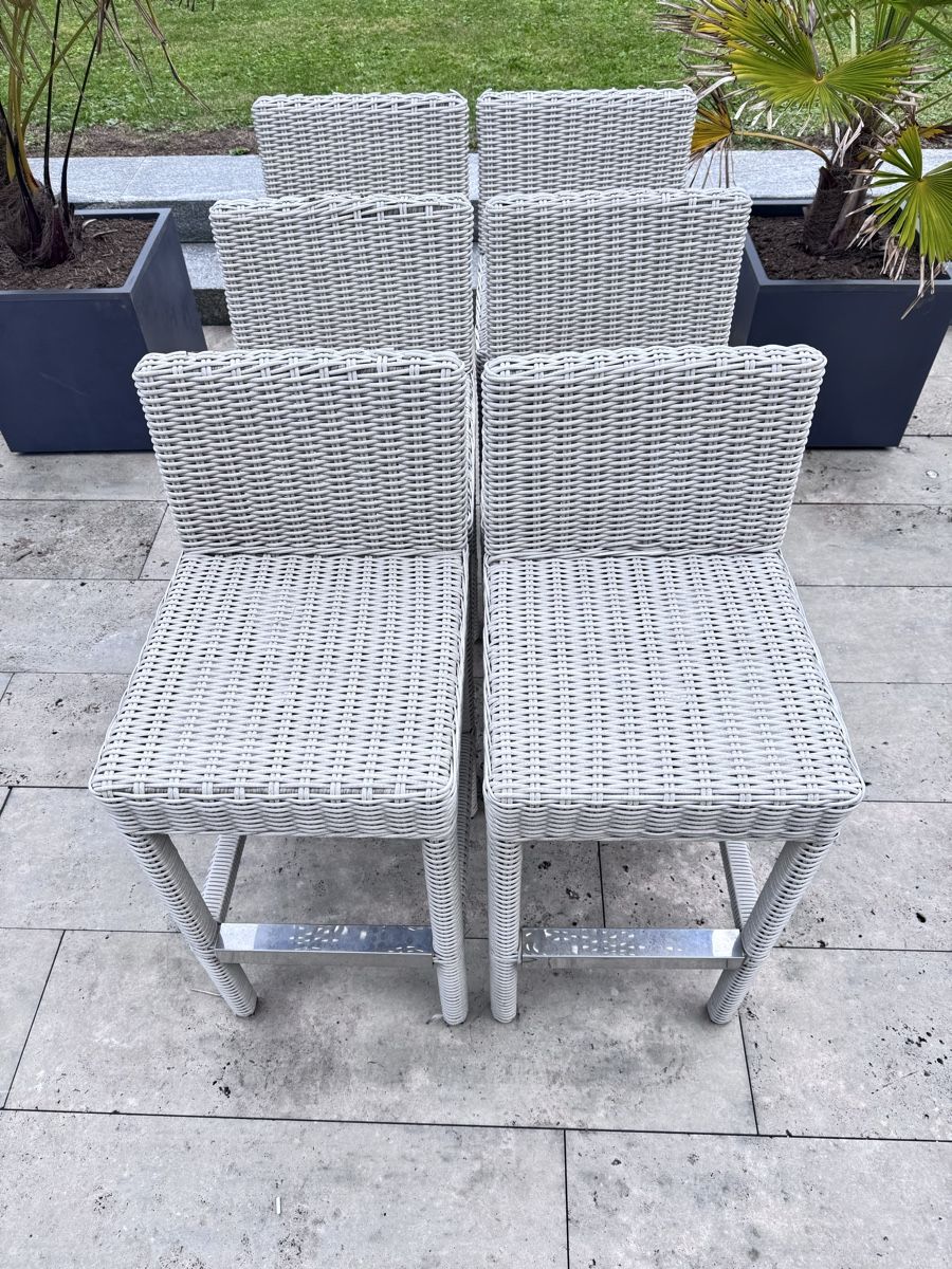 Seggioloni: Garten-/Barstühle aus Polyrattan – Usato da Engi venduto da Winge