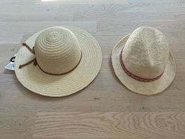 2 schöne Sommerhüte von Zara & H&M (neu), 5-8 J