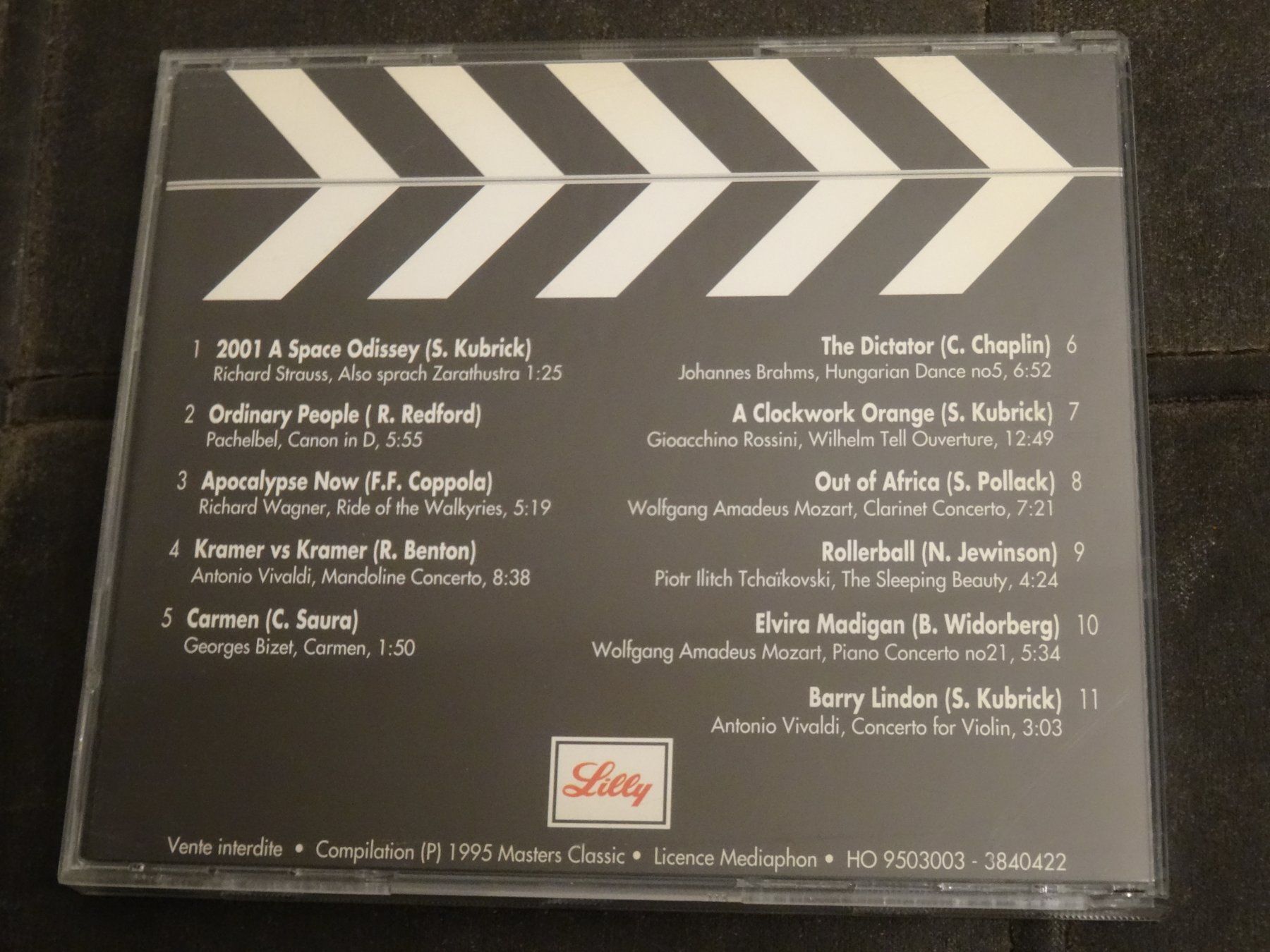 CD: CD - Classical Film Themes - – Usato da Olten venduto da Disc-Verkauf 1