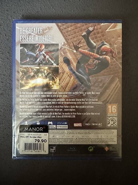 Giochi: Marvel Spider Man OVP Ps4/ Ps5 Spiel – Usato da Gränichen venduto da adr1an 1