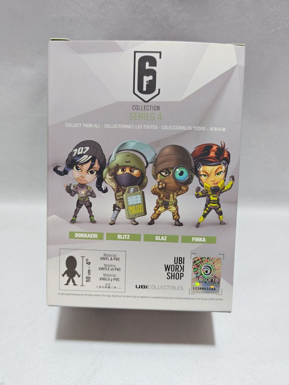 Statuette: Figurine Rainbow Six Siege - Glaz Série 4 – Nuovo e nell'imballaggio originale da Courtemaîche venduto da Atelier.tech-Market 1