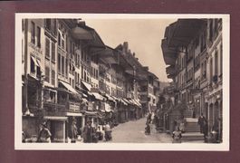 THUN - Hauptgasse - Leute - 1930