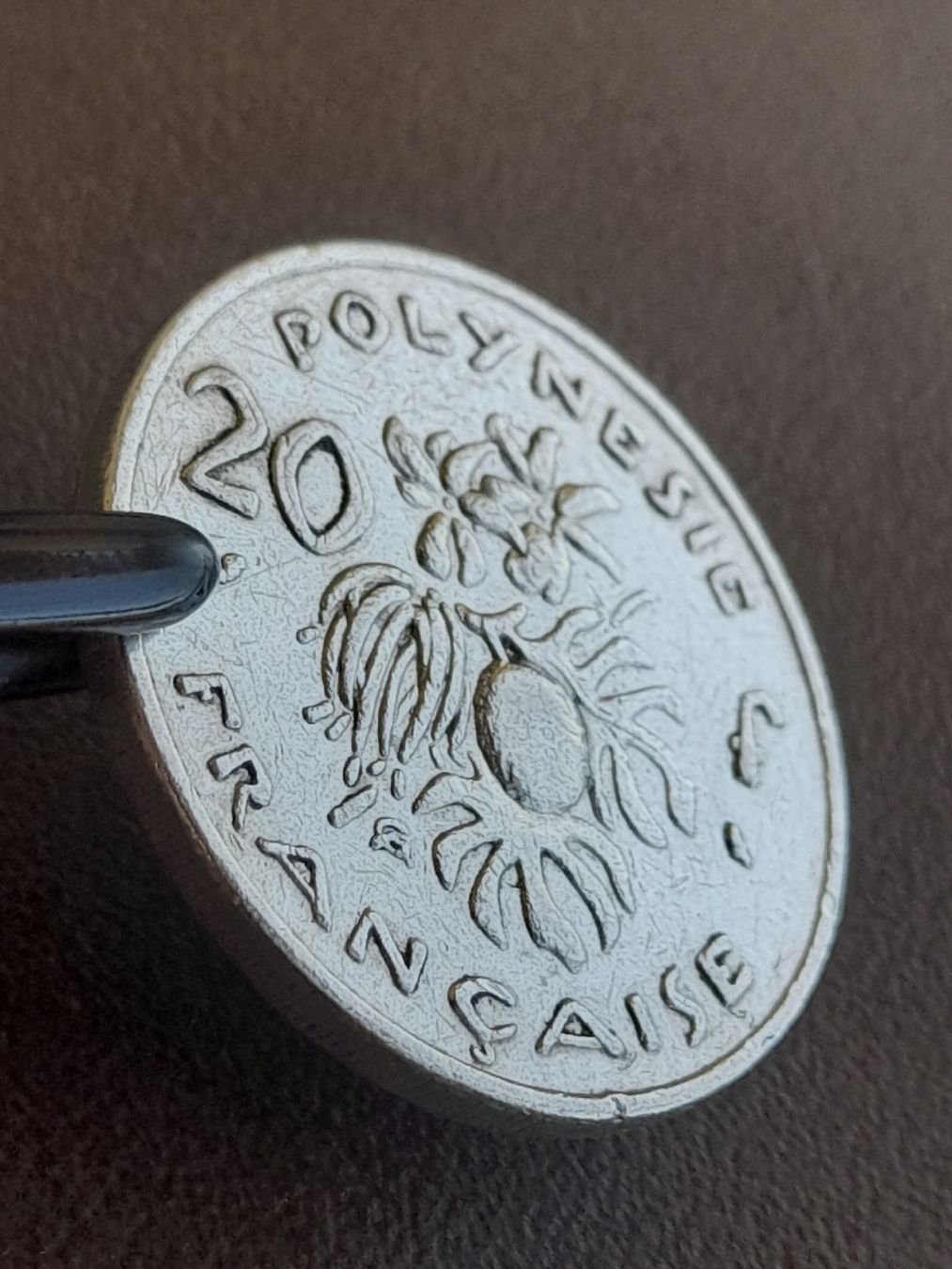 Alle Münzen: 20 francs 1967 Polynesien.  – Gebraucht aus Basel von Basel_20 2