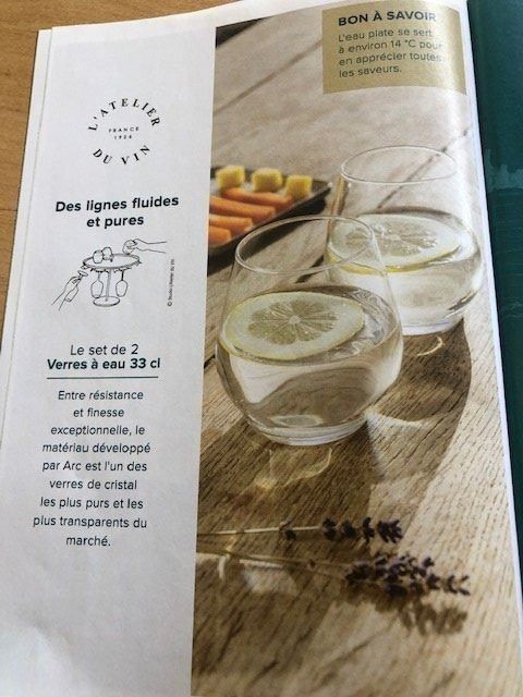 Bicchieri: ATELIER DU VIN VERRE A EAU 33 CL NEUF – Nuovo e nell'imballaggio originale da Bernex venduto da eunicefitz 4