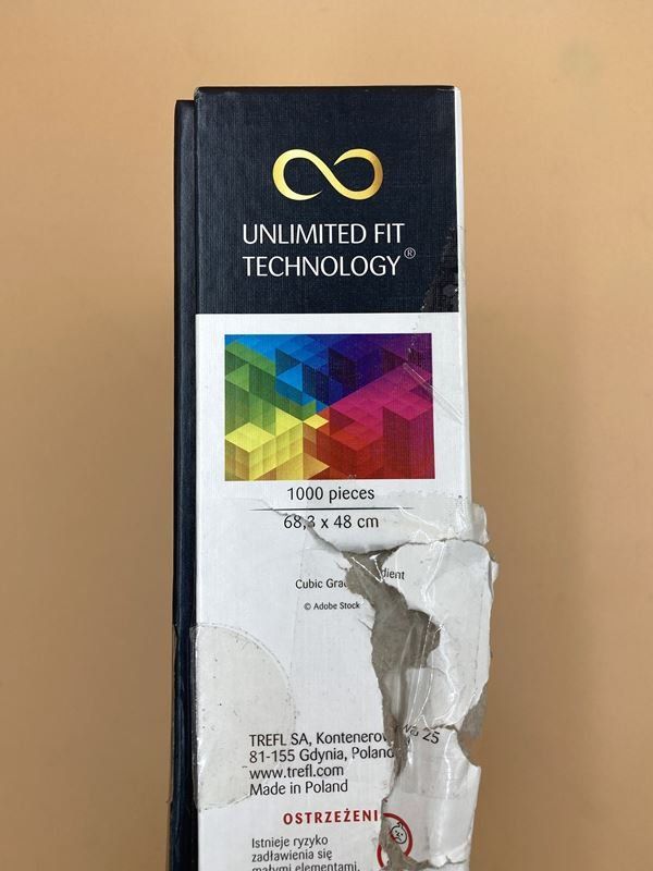 Puzzles: TREFL | Puzzle | Cubic Gradient | 1000 Teile – Neu (gemäss Beschreibung) aus Wittenbach von Restwert_St-Gallen 3