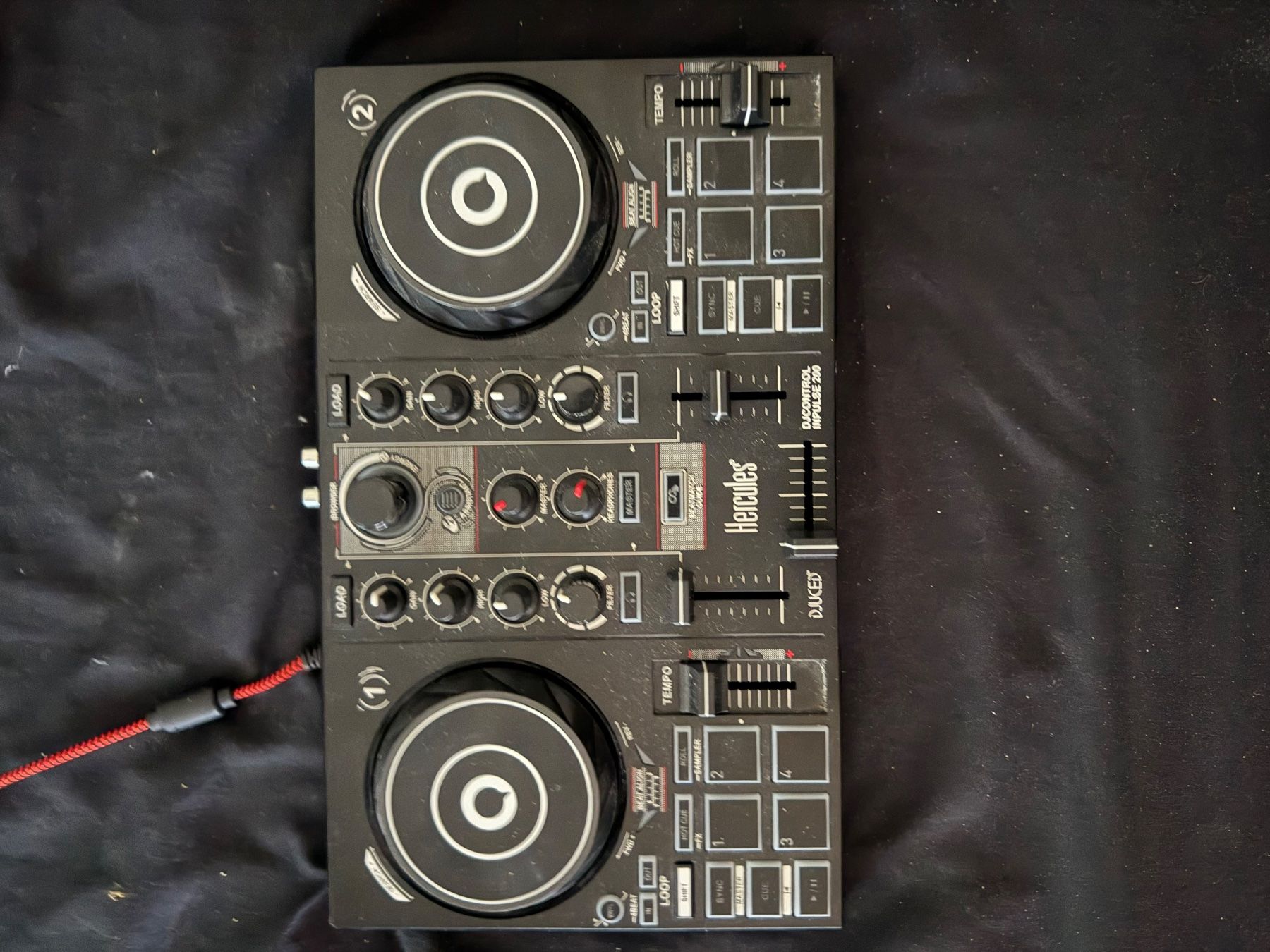 Hercules Platines de mixage: Hercules DJ-Controller Inpulse 200 von DJUCED – D'occasion à Möhlin par davidlan