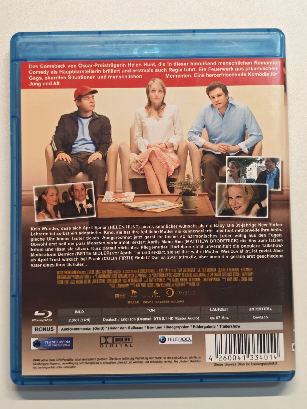 Alle DVDs: Then She Found Me – Gebraucht aus Liestal von Kratzilla 2