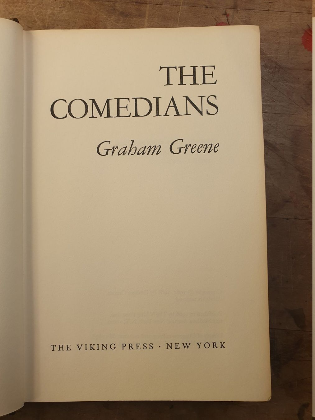 Libri: The Comedians - Graham Green – Usato da Zürich venduto da loosebone 3