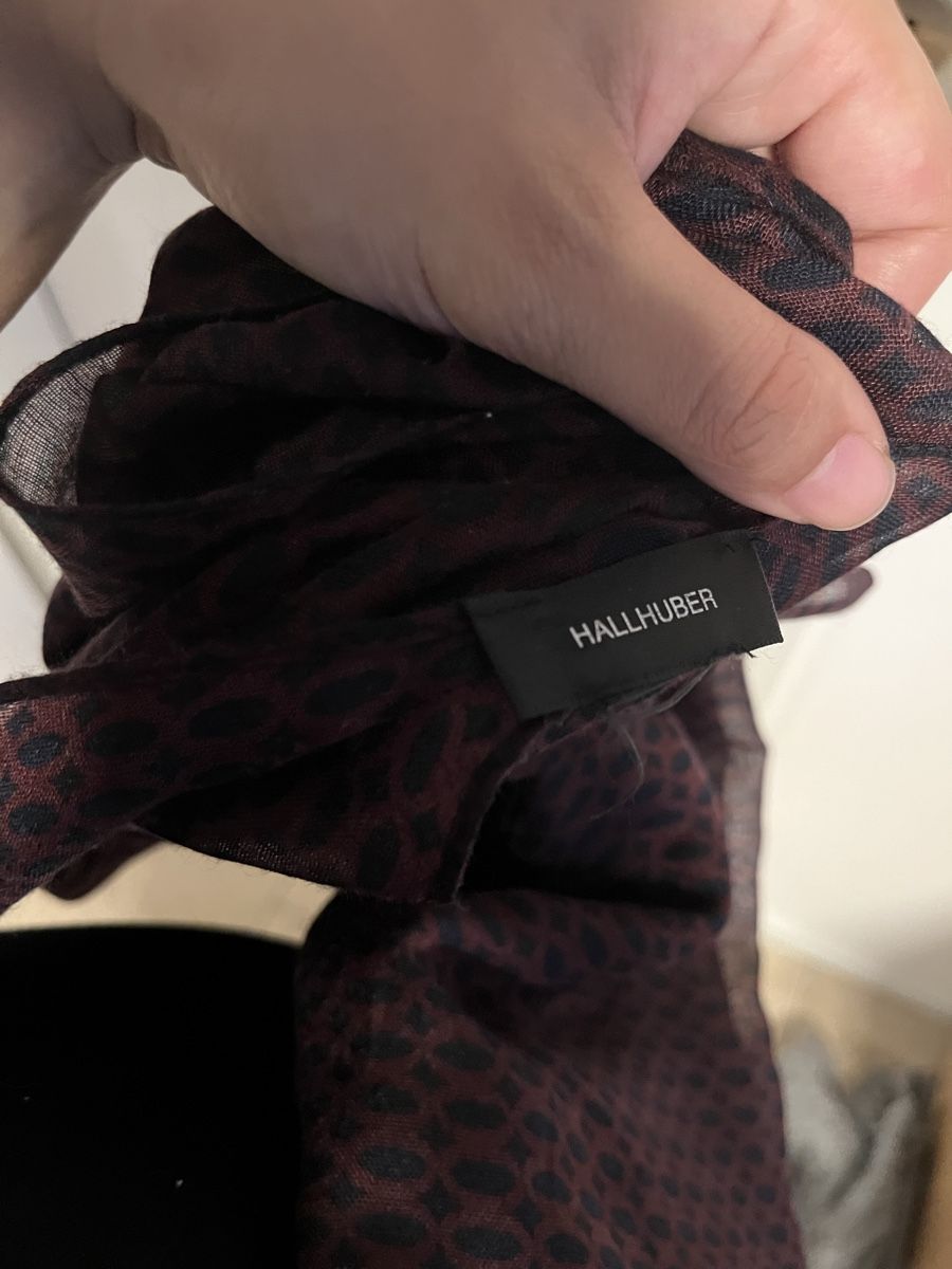 Hallhuber Foulard & Sciarpe: Hallhuber Schal, Burgundy, Navyblau – Usato da Zollikerberg venduto da LLV 2