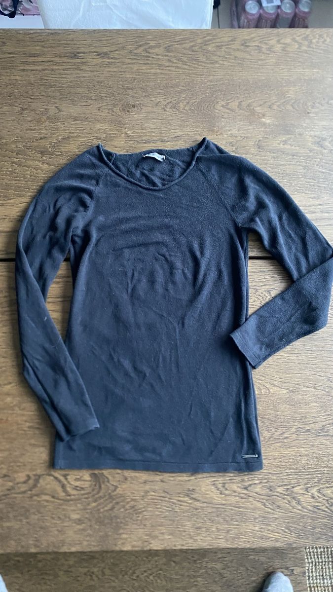 Calvin Klein Maglioni & Felpe: Calvin Klein Wollpullover, Grösse XS, schwarz, Top Kleidung – Usato da Hochwald venduto da _biene_