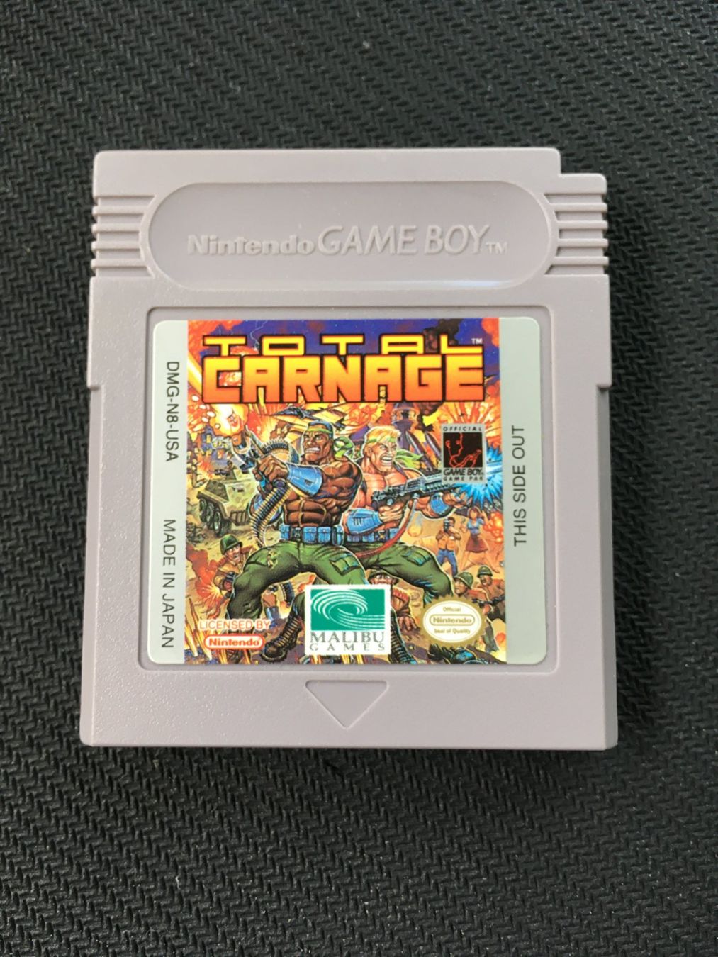 Nintendo Giochi: Total Carnage - Gameboy – Usato da St.Gallen venduto da MedienJoe