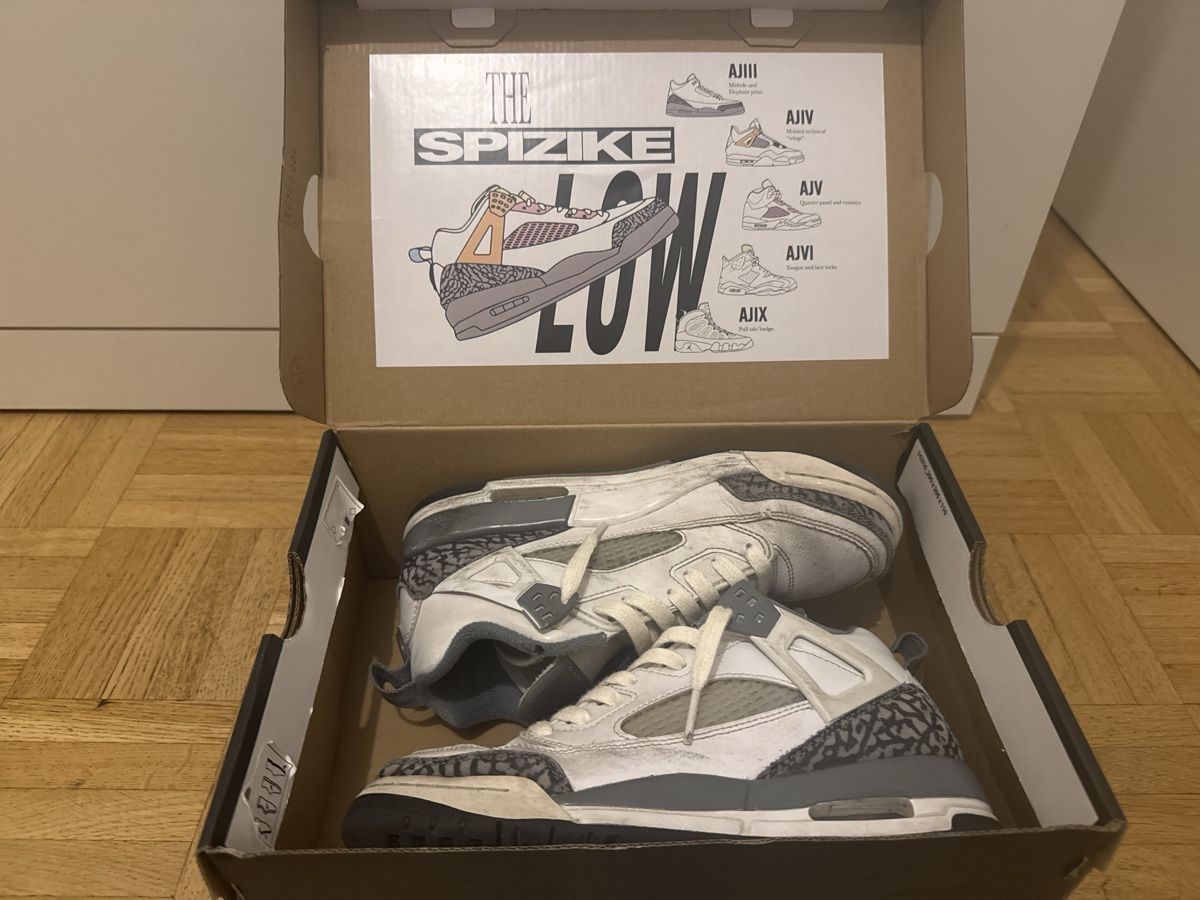 Scarpe da uomo: Jordan spizike low (gs) 37.5 – Nuovo (secondo la descrizione) da Grand-Lancy venduto da mat_l672