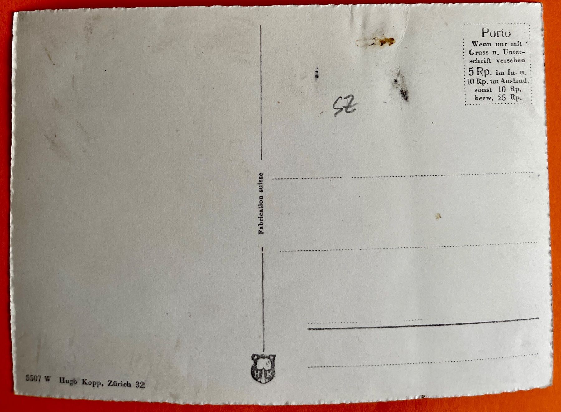 Cartoline postali: AK: INNERTHAL – Usato da Lutry venduto da Ediego 1