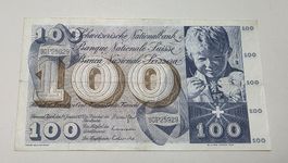 Suisse 100 Fr. 24.01.1972 Serie 90 P