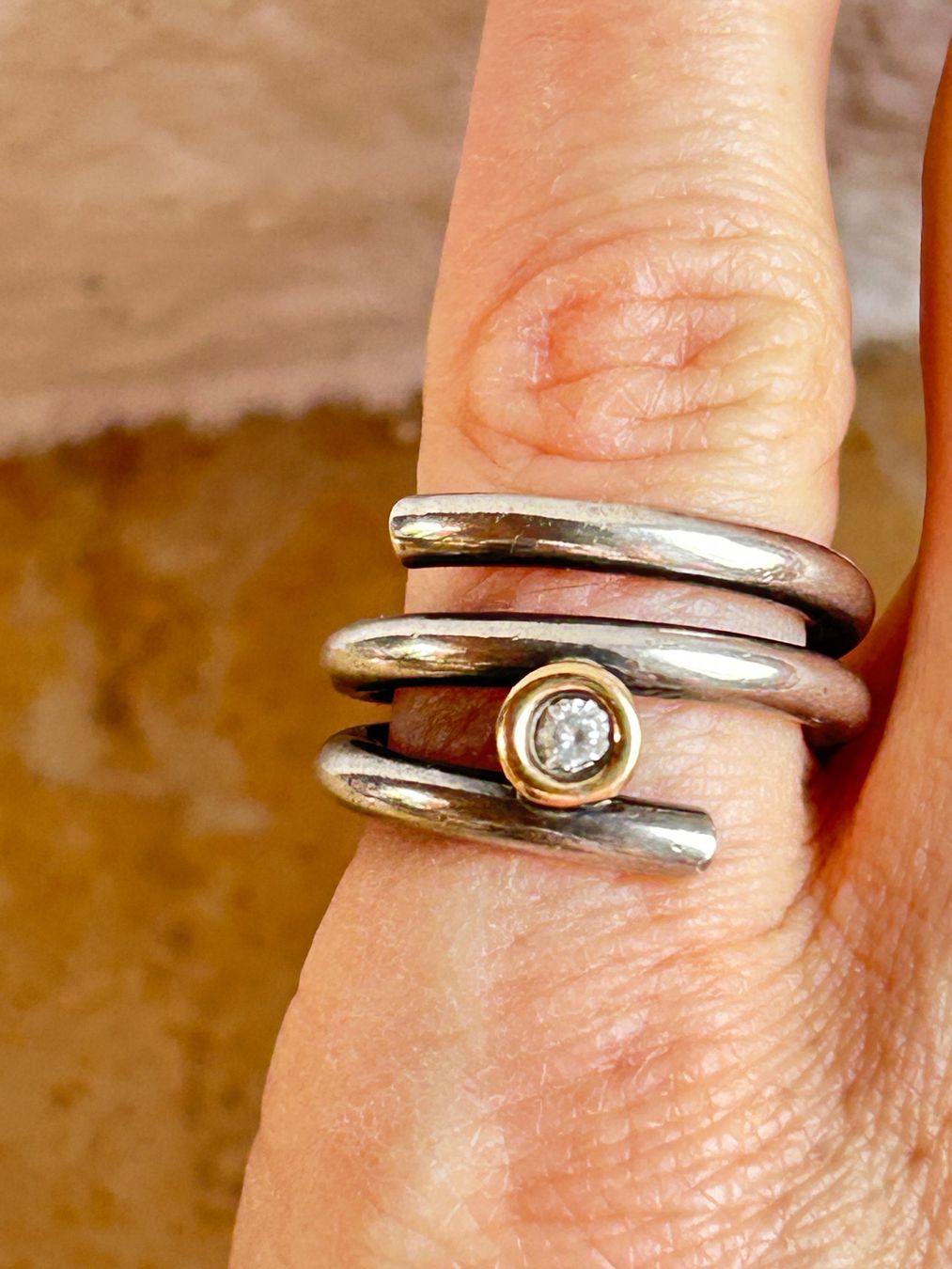 Ringe: Ring SPIRAL DESIGNER (53) – Gebraucht aus Dittingen von Bijoubelle