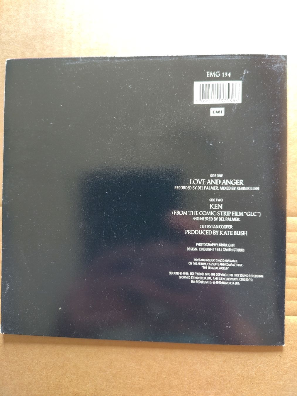 Dischi in vinile: Kate Bush - Love And Anger 7" Single – Usato da Büsserach venduto da Bey23 1