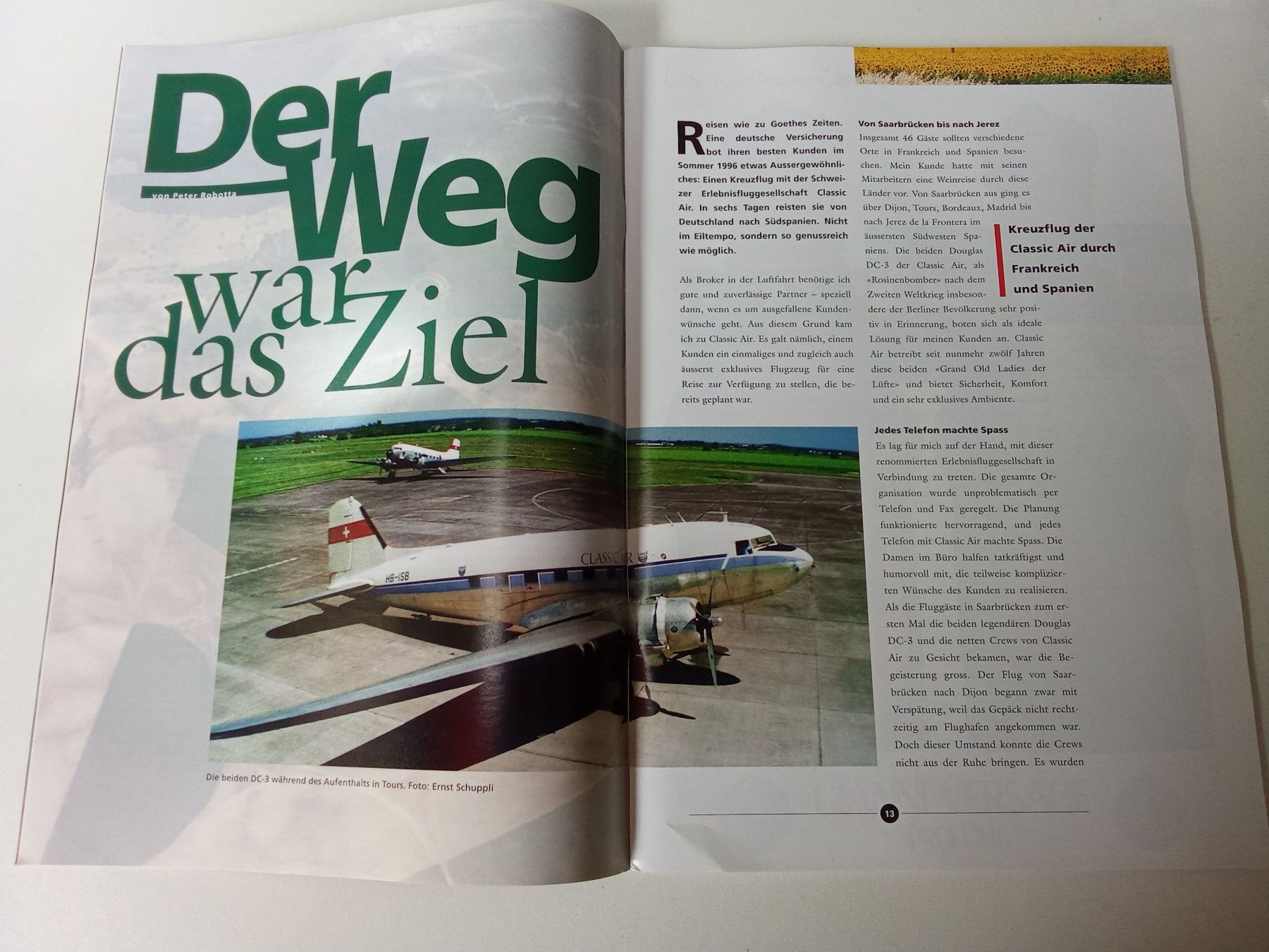 Zeitschriften & Magazine: Aviatik - Dokumentation Classic Air – Gebraucht aus Bilten von Bora3 7