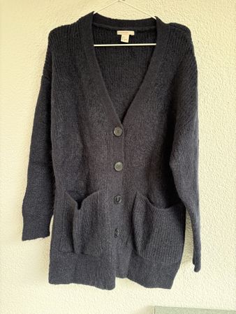 Dunkelblauer Cardigan | H&M
