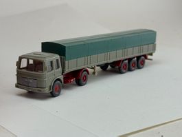 GB5-  Wiking MAN Pritschenlastzug zementgrau