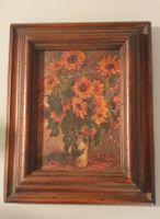 Kleine Reproduktion von Monet Bild Sonnenblumen