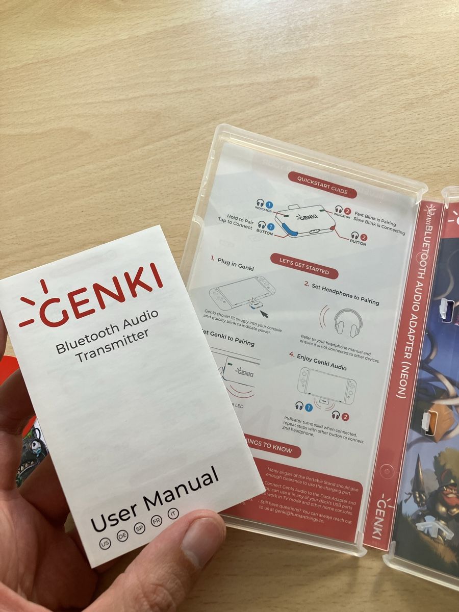 Giochi: Genki - Bluetooth audio for your console (Switch, PS4, PC) – Nuovo (secondo la descrizione) da Lausanne venduto da Pingouin14 4