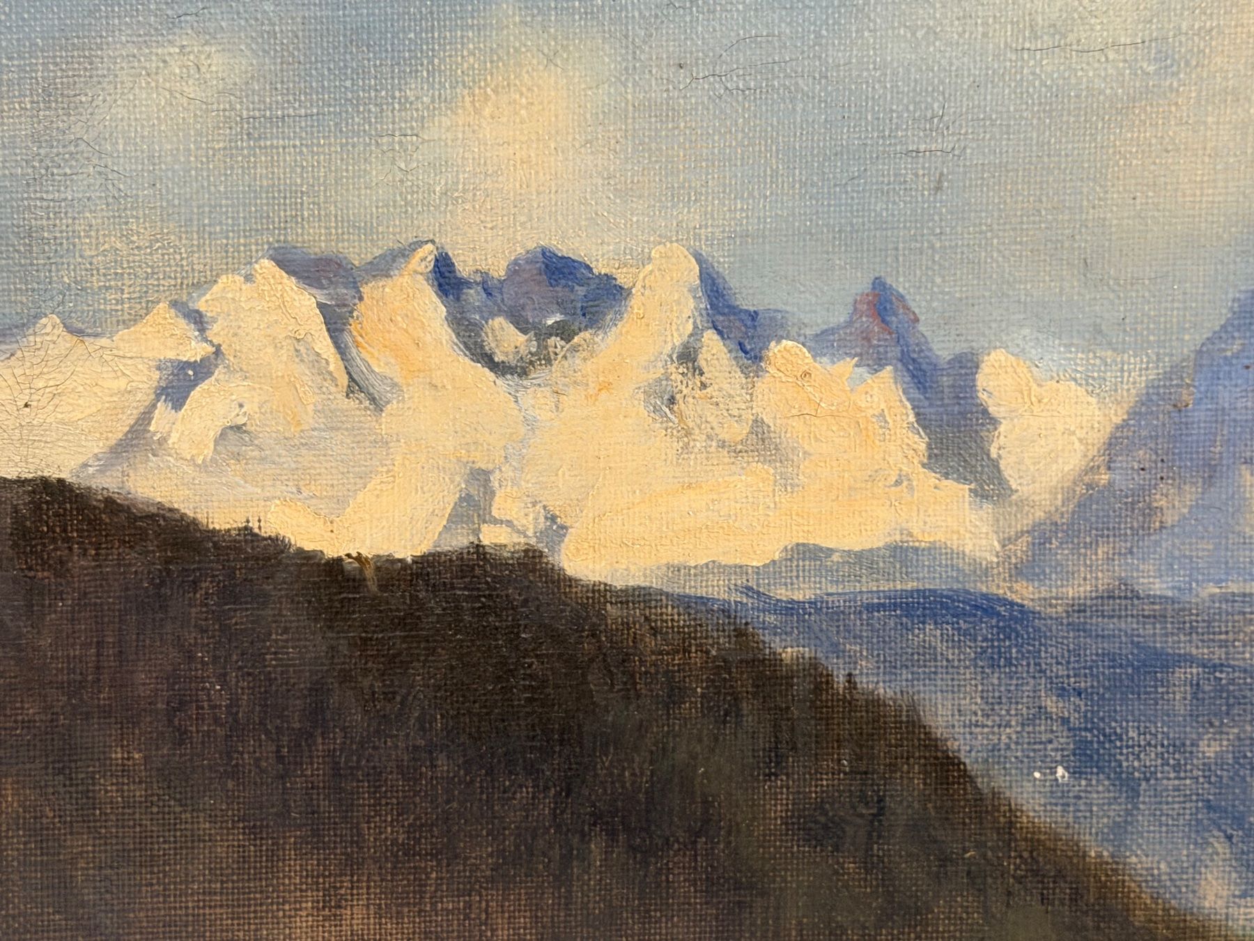 Gemälde: KELLY Original Gemälde Landschaft – Gebraucht aus Basel von PAUL_ART 2