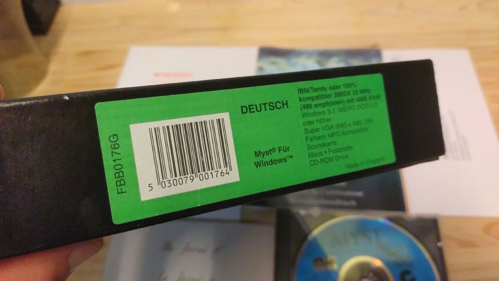 Jeu PS1 Myst - Complet Avec Boîtier Et Notice - Bon état