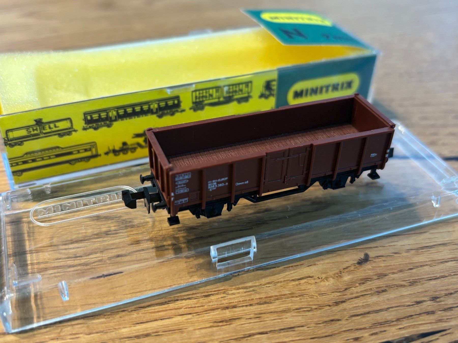 Modellini di ferrovie: e1676: Güterwagen (Spur N) – Nuovo (secondo la descrizione) da Birsfelden venduto da Birs_25 1