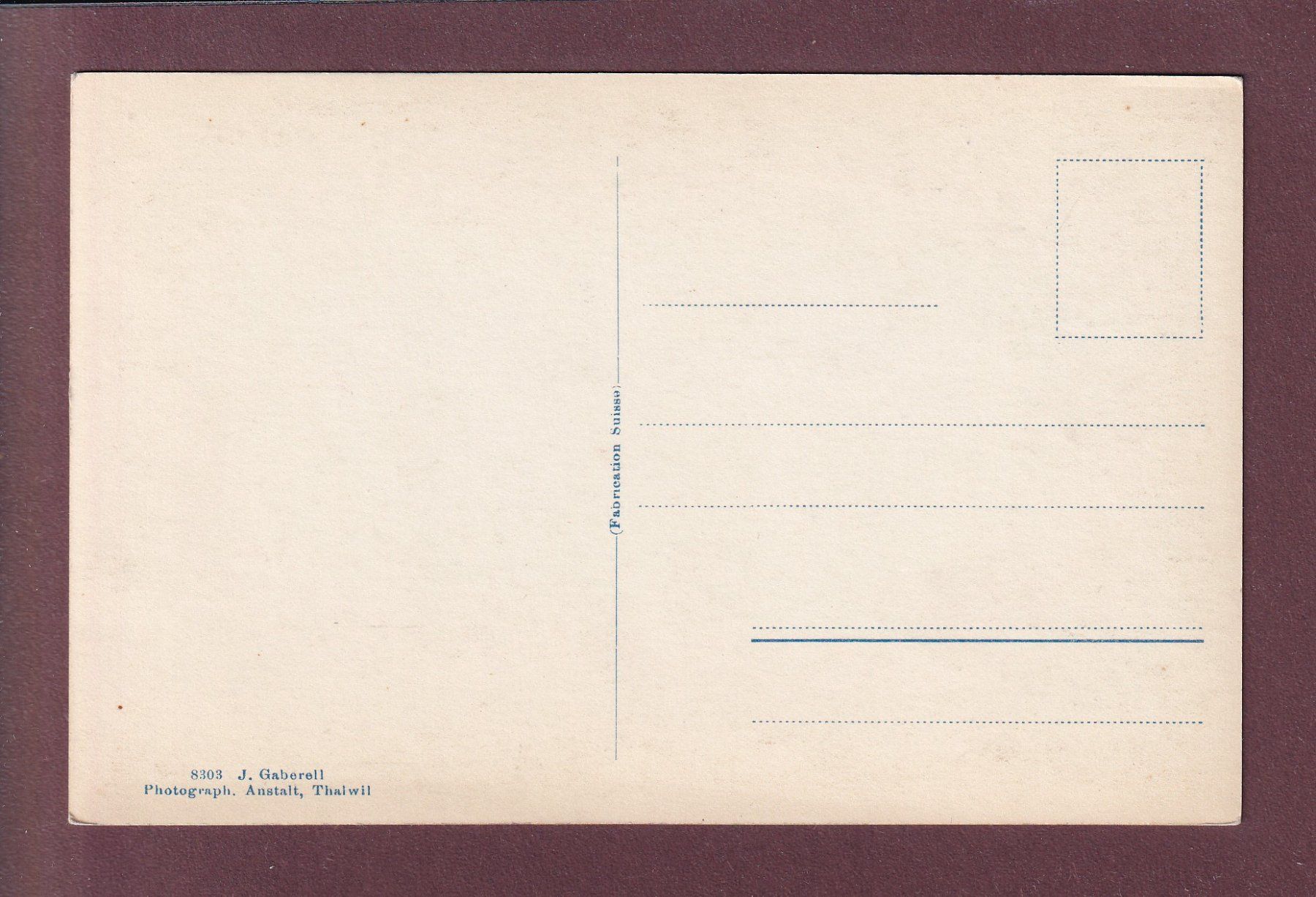 Ansichtskarten: BERISAL - Bortelhorn - 1932 – Gebraucht aus Pully von nicecards 1