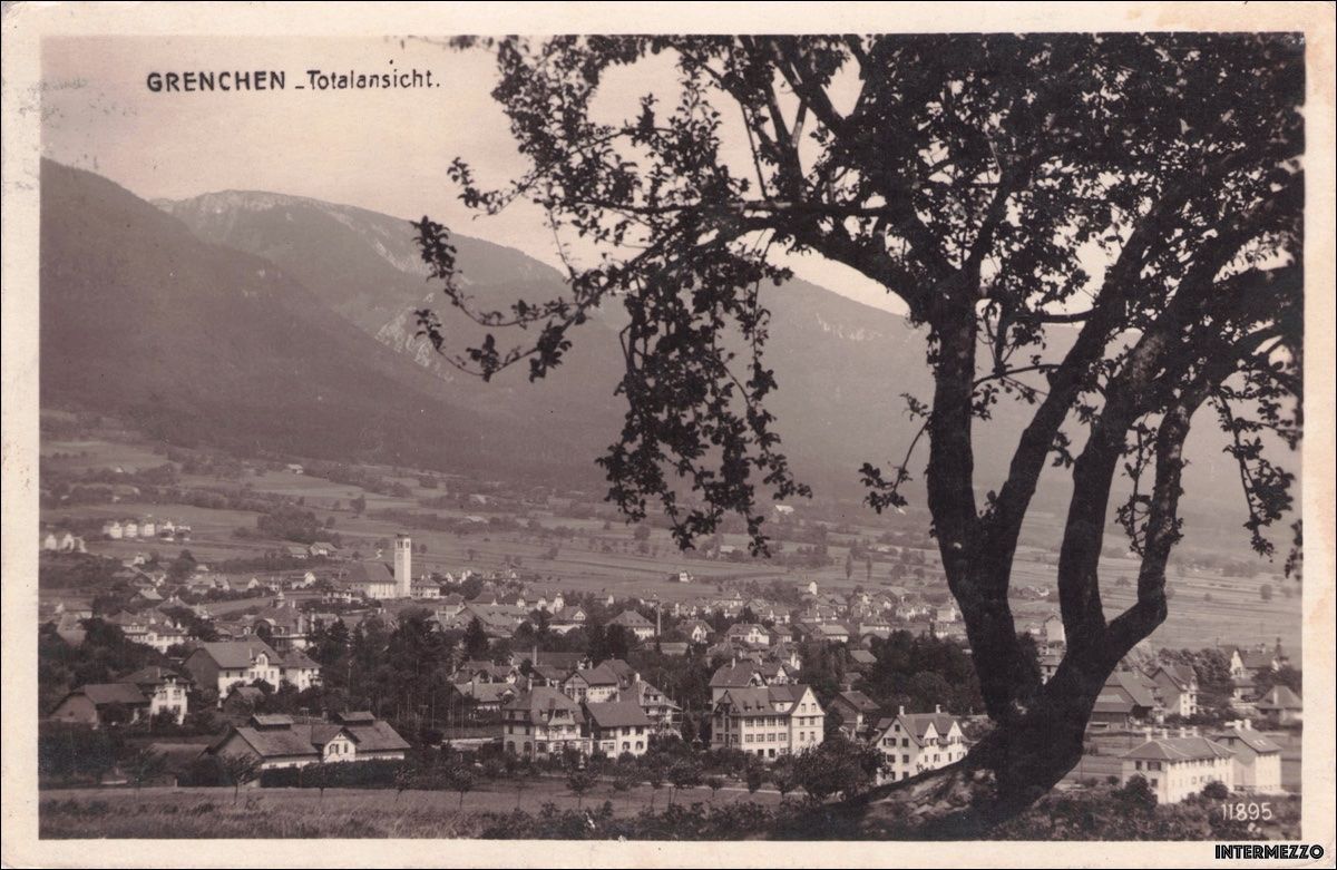 Cartes postales: Grenchen // Totalansicht 1925 – D'occasion à Basel par intermezzo12