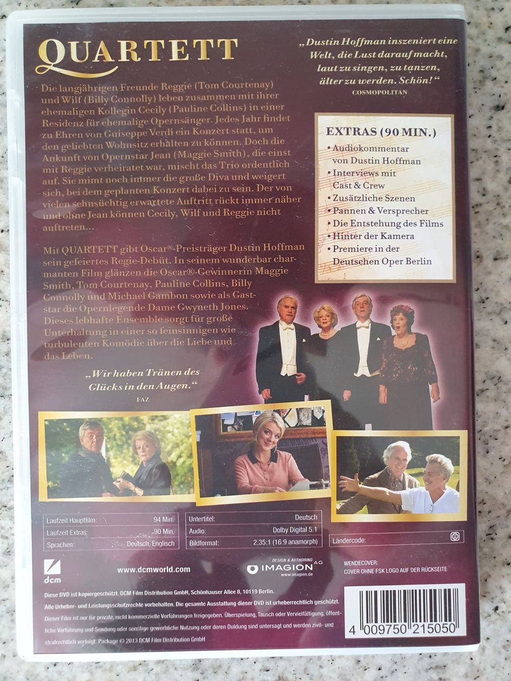 Alle DVDs: DVD - Quartett / Maggie Smith, Billy Connolly – Gebraucht aus St. Margarethen TG von Schachmatt 1