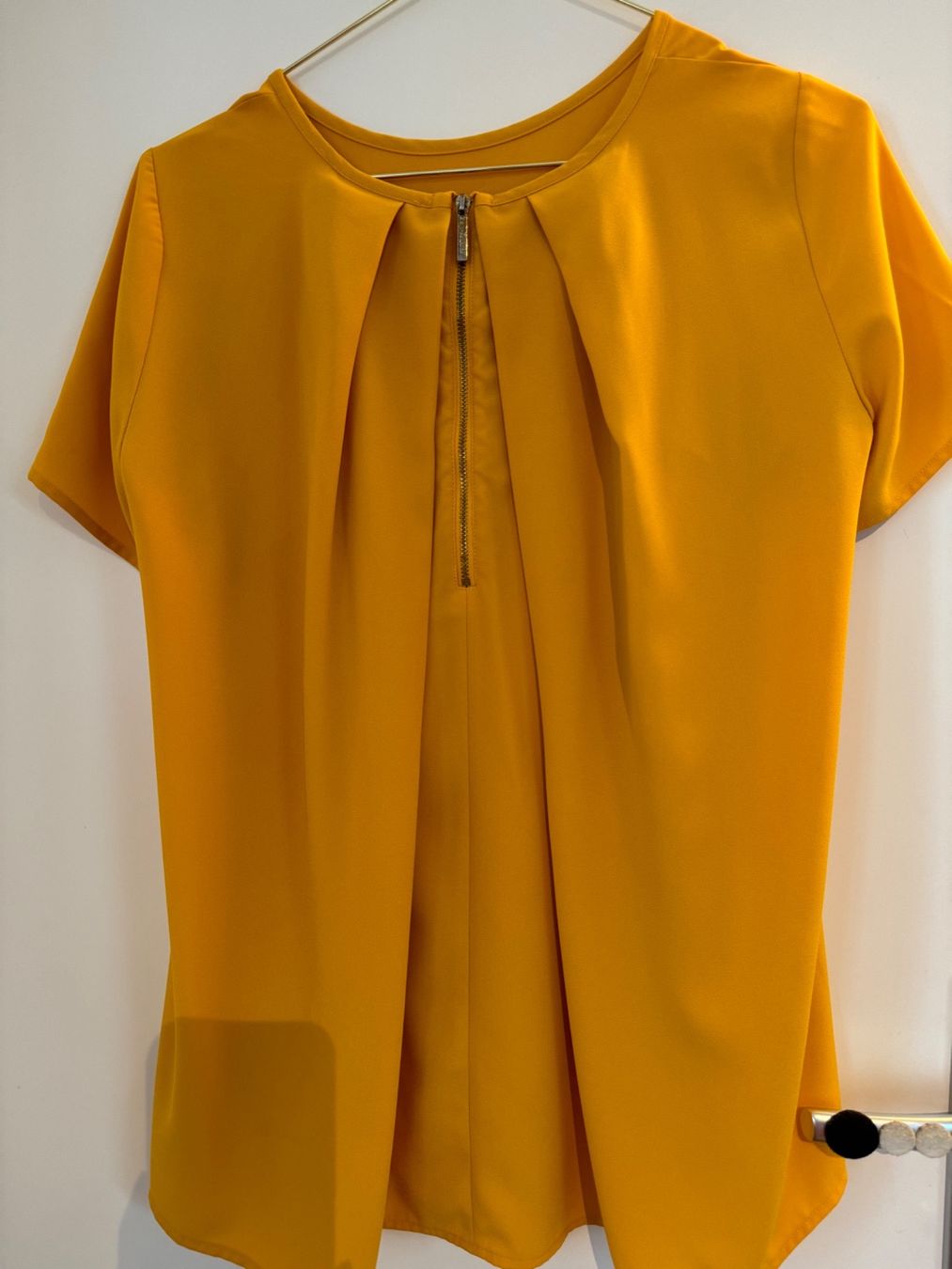 Michael Kors Camicette: Senfgelbe Bluse von Michael Kors Gr. S – Usato da Hurden venduto da rac_wyf8 1