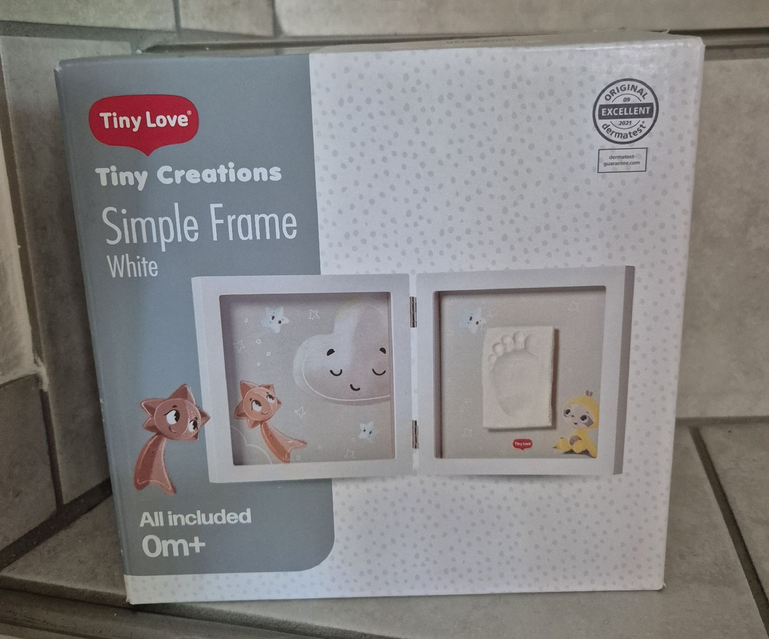 Kit bricolage: Tiny Love Simple Frame White Babyabdruck NEU  – Nuovo e nell'imballaggio originale da Merlischachen venduto da simplestuff123