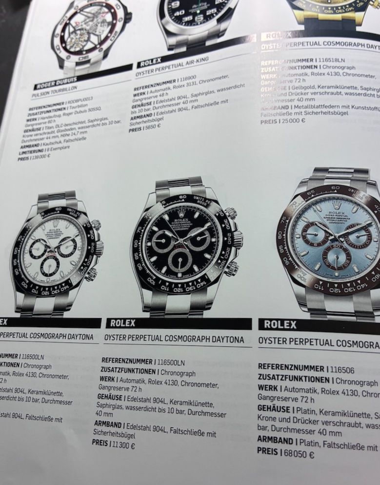 Riviste & Magazine: Uhren Katalog – Usato da Baden venduto da Goldbaum 6
