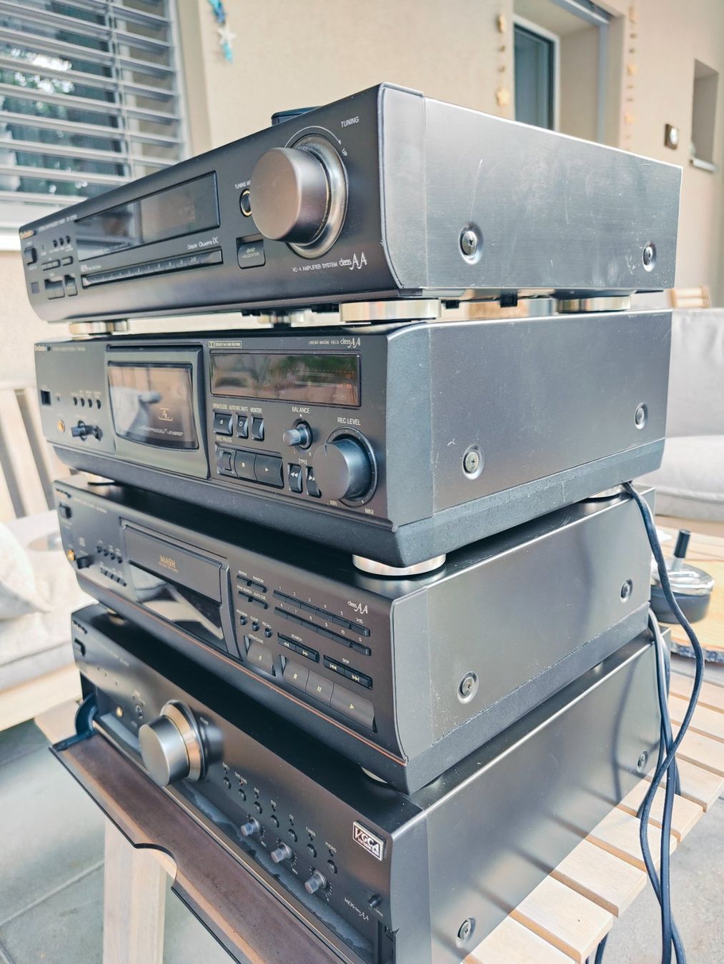 Technics Amplificatori: Technics Anlage voll funktioniert – Usato da Zell LU venduto da Darwin-wroc 5